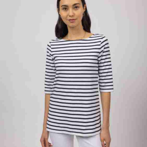 Navy-Neige Phare Tunic