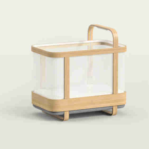 Convertible Smart Bassinet and Crib
