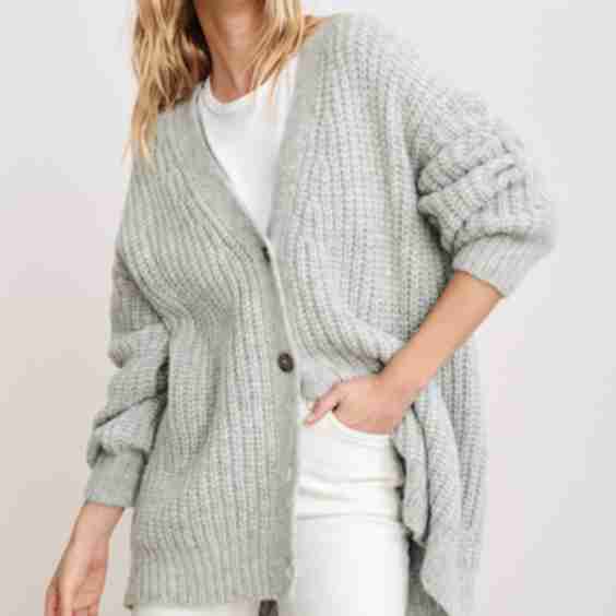 Alpaca Cocoon Cardigan
