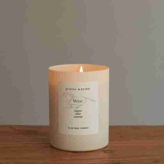 West Glass Candle