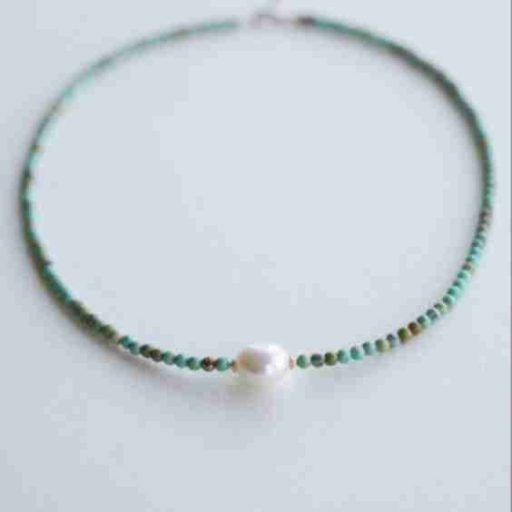 Centered Pearl Necklace