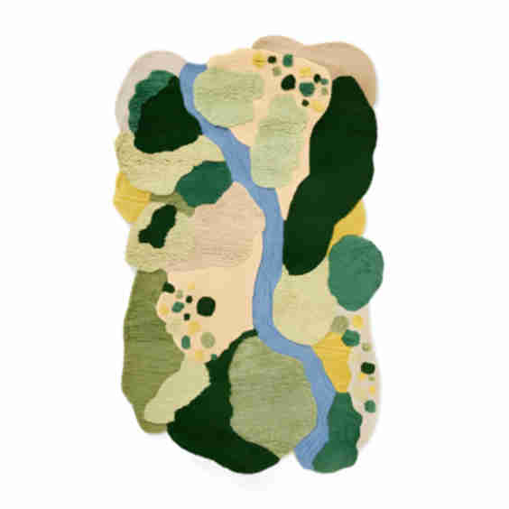 National Geographic Topo Landscape Rug
