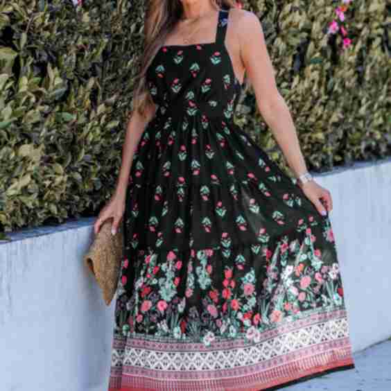 By The Way Floral Maxi Dress