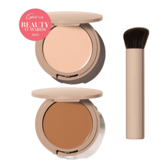 2 Foundation + Brush Set