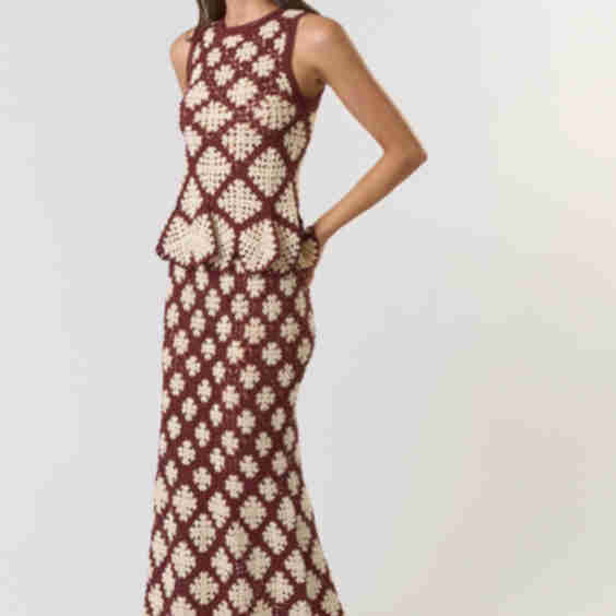 Crochet Maxi Skirt