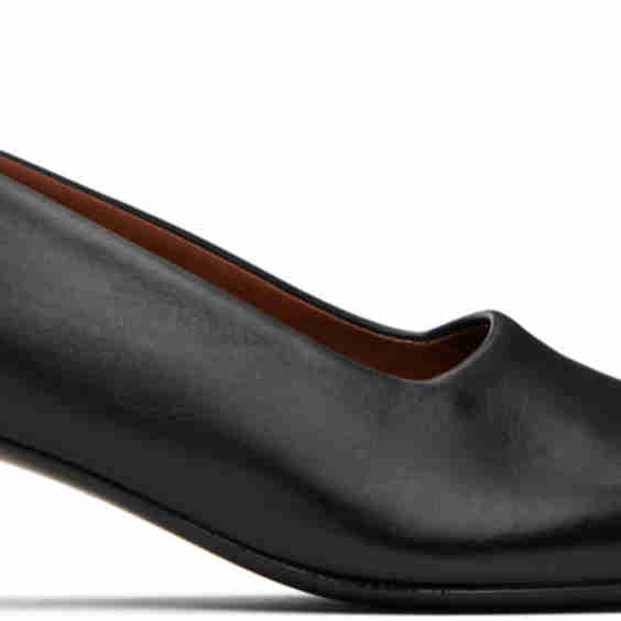 Black Spazzola Heels