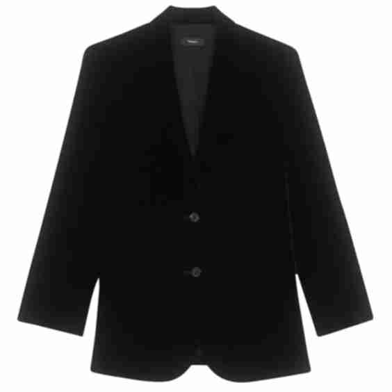 Velvet Slim-Fit Jacket