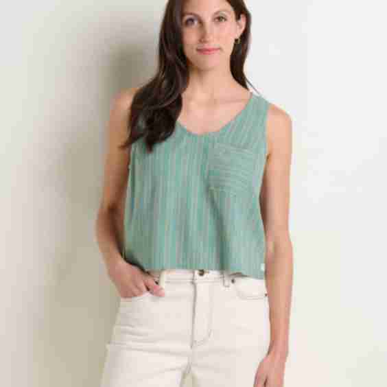 Taj Hemp Button Back Tank II