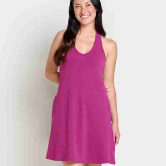 Plumeria Halter Dress