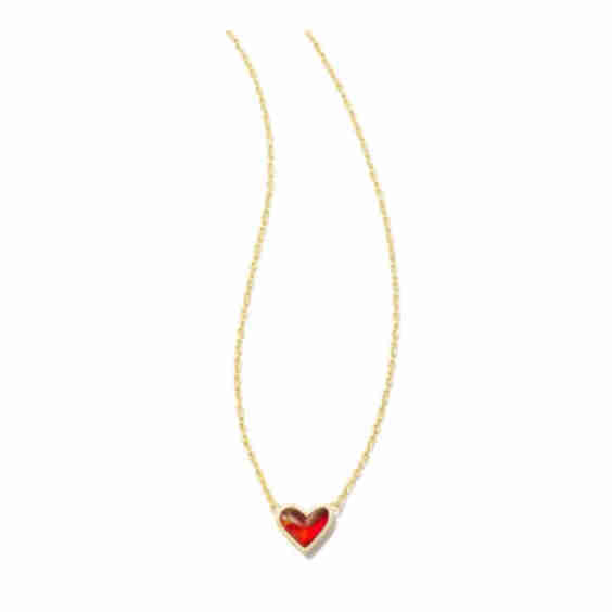 Red Heart Necklace