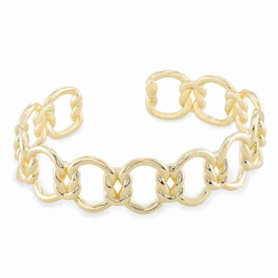 Fallyn Cuff Bracelet In Gold