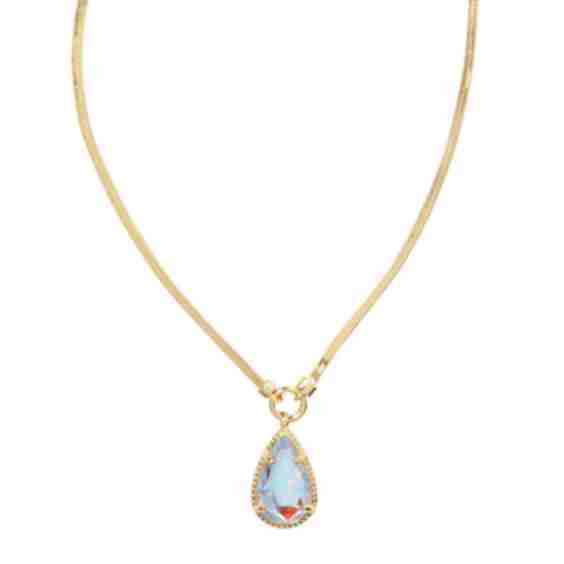 Sami Herringbone Statement Necklace