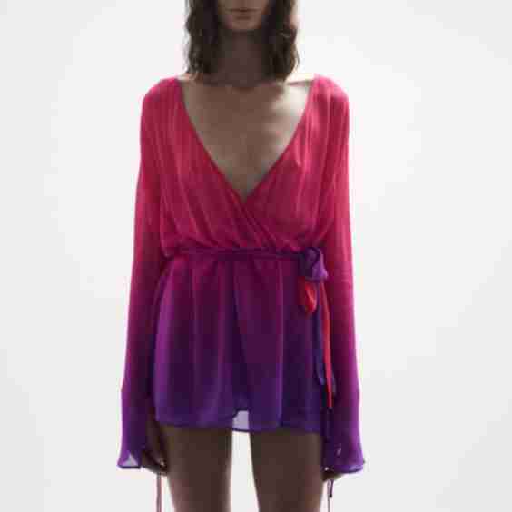 Palma Berry Crush Wrap Dress