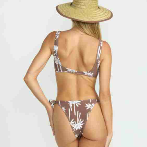 Sunset Canyon Tie Side Hike Bikini Bottom