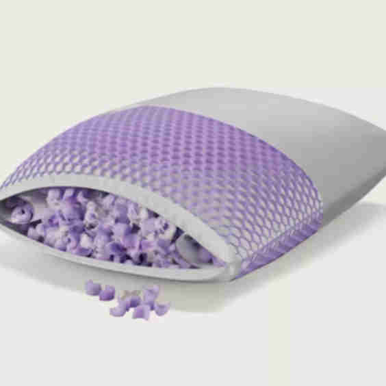 Purple Freeform Pillow