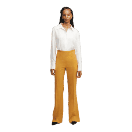 Slim Pintuck Trouser