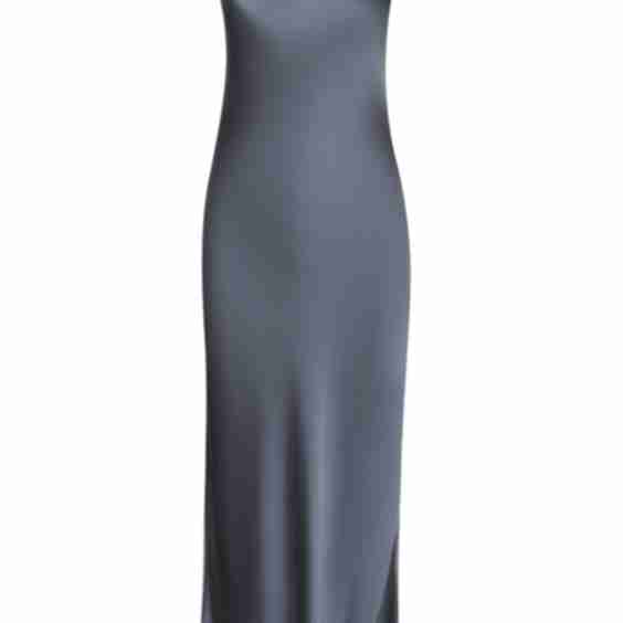 Bias Dress in Viscose Satin