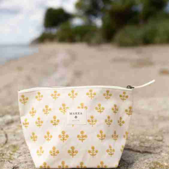 Flower Canvas Pouch