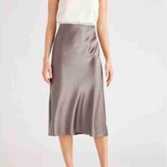 Washable Silk Skirt