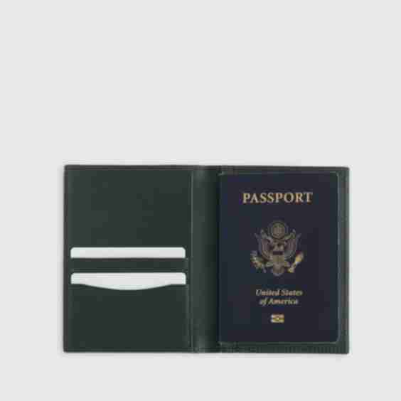 Nappa Leather RFID Blocking Passport Holder