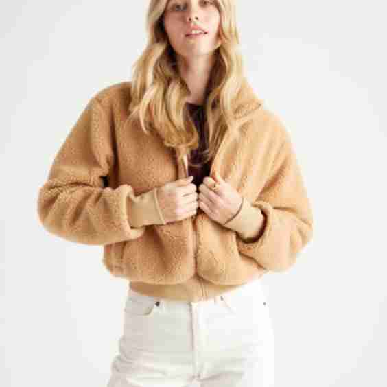 Hooded Sherpa Jacket