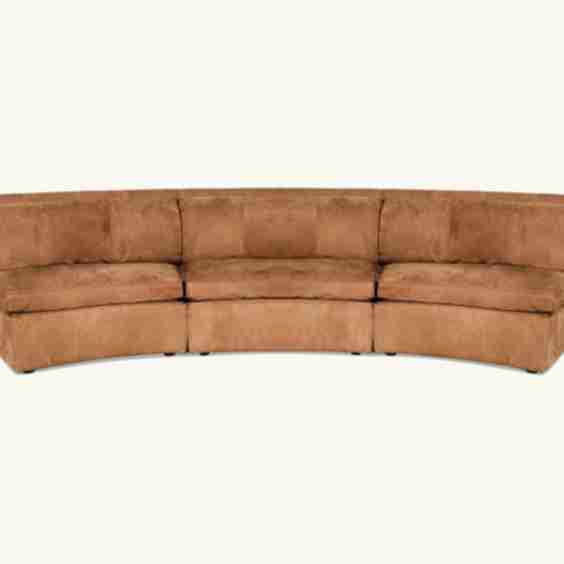 Camino Leather Sectional Sofa