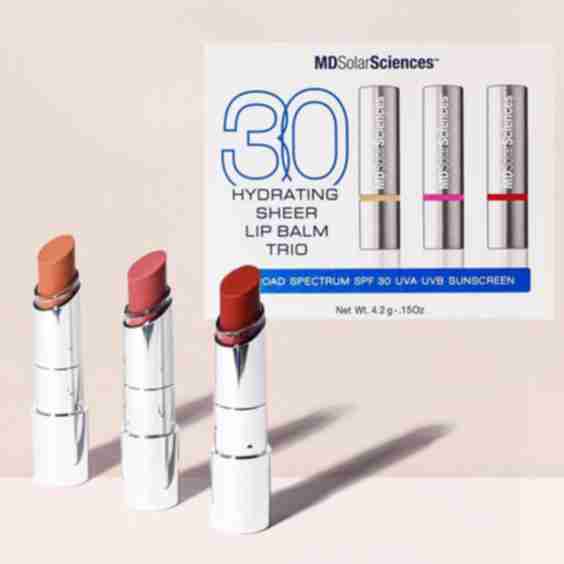 Hydrating Sheer Lip Balm Trio SPF 30