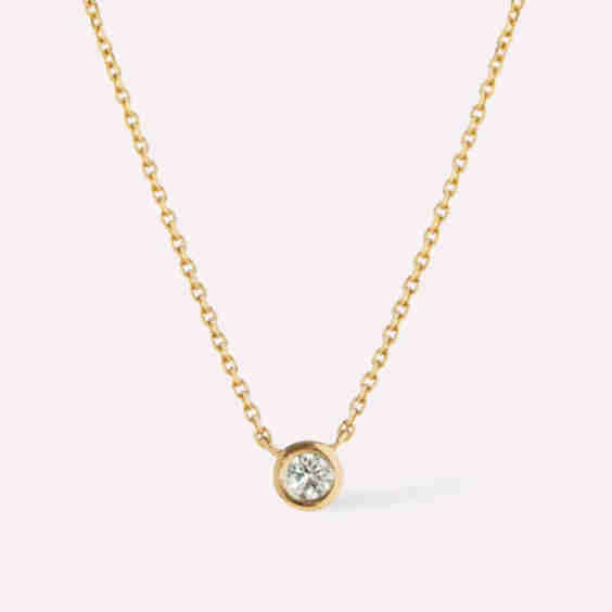 Gold Diamond Necklace