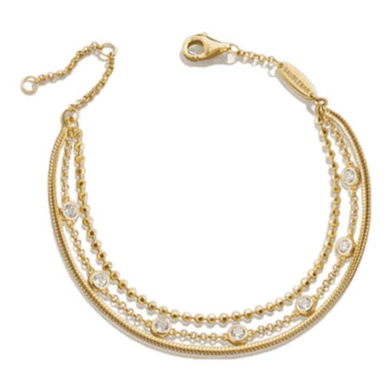 Skye 18k Gold Layered Bracelet