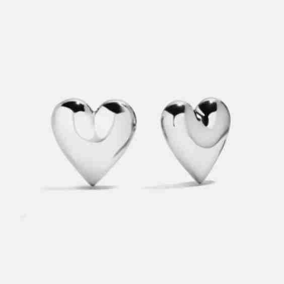 Melina Bubble Heart Earrings