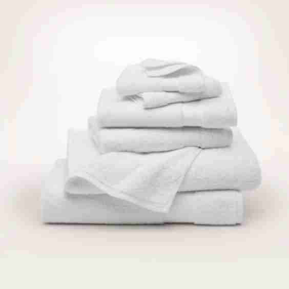 Plush 6-Piece Organic Cotton Bath Towel Set