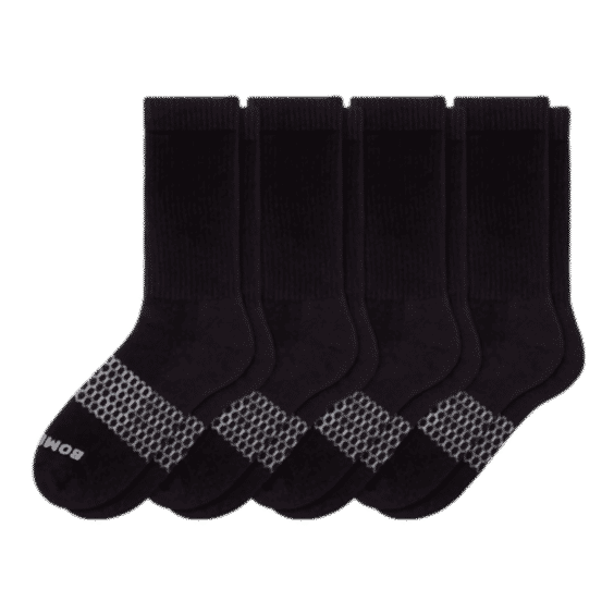 Men's Solids Calf Sock 4-Pack