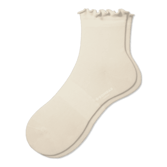 Women's Lightweight Frill Quarter Socks