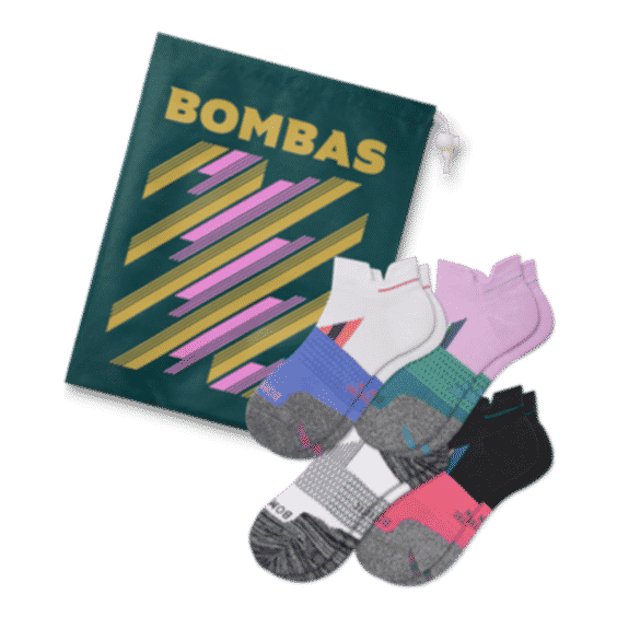 Women's Running Ankle Sock 4-Pack Gift Bag