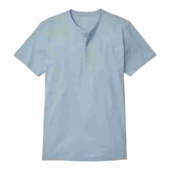 Pima Performance Short Sleeve Henley