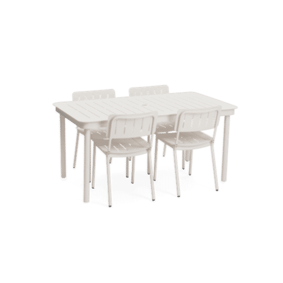 Relay Outdoor Dining Table Chairs Set