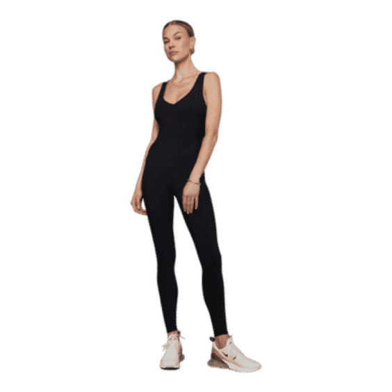V-Neck Jumpsuit