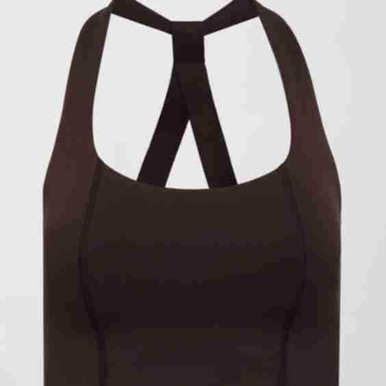T Back Bra in Diamond Compression