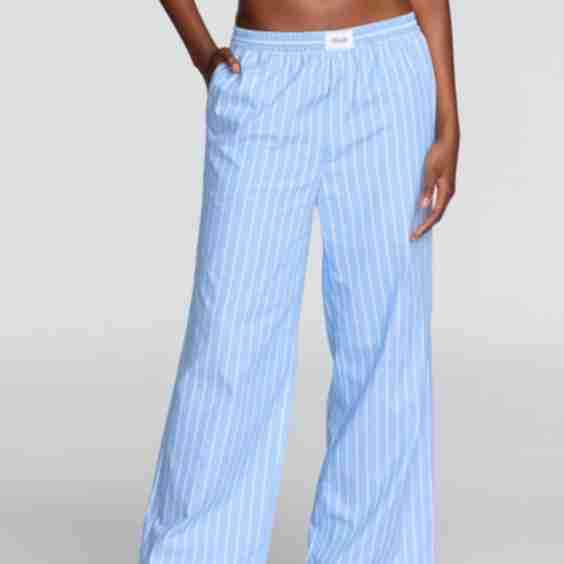 The Modal Silk Rib Lounge Pant