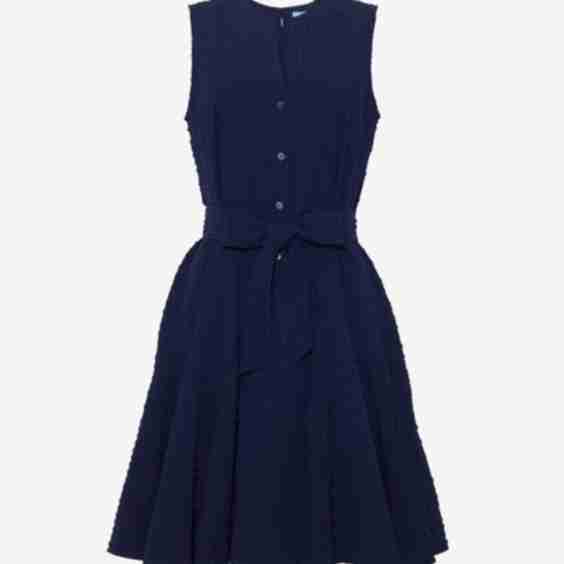 Avery Sleeveless Shirtdress