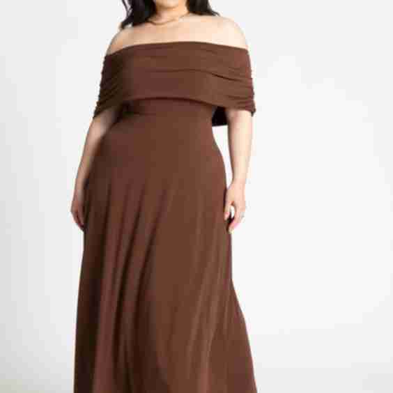 Off The Shoulder Maxi Dress