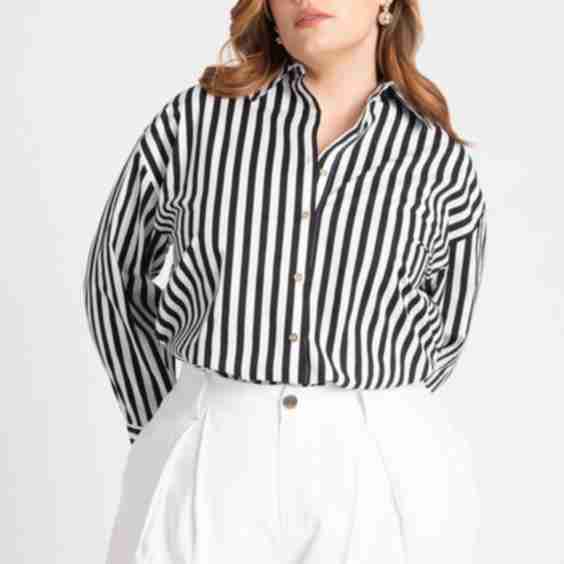 Striped Button Down
