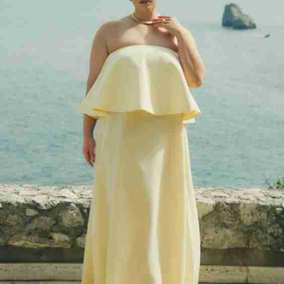 Peplum Bodice Gown