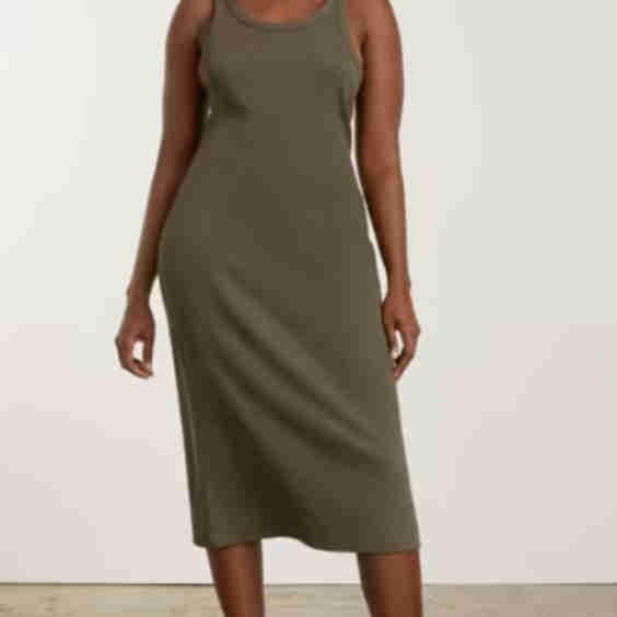 The Ribbed Tank Dress