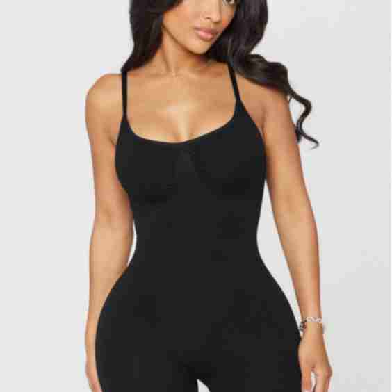 Smooth As Hell Shaping Short Onesie