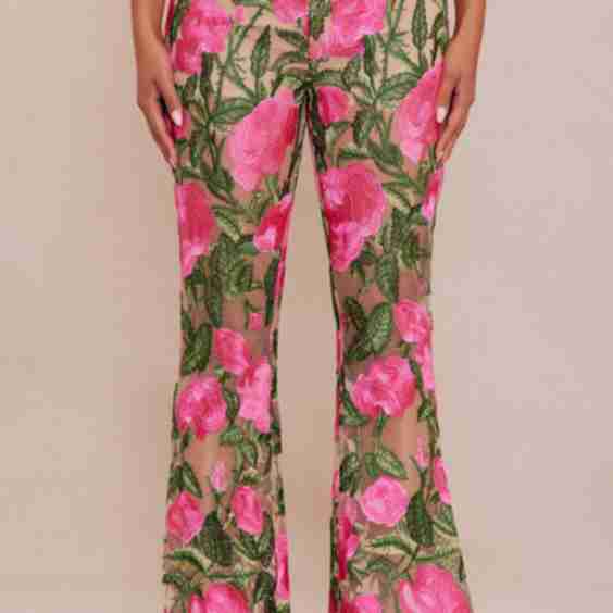 Sarah Embroidered Pant