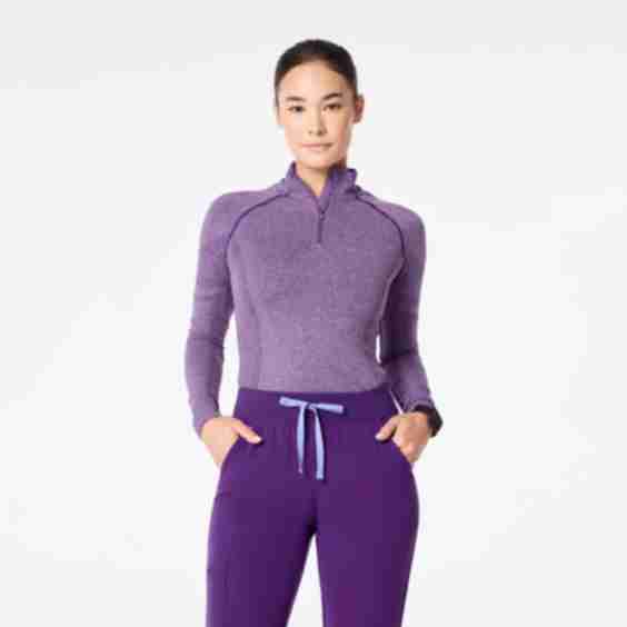 Salta Seamless ¼ Zip Longsleeve Underscrub