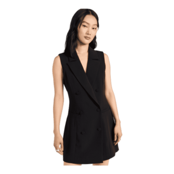 Luxe Suiting Mini Dress