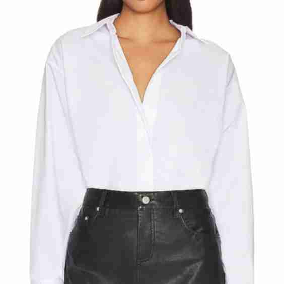 Oversized Poplin Shirt