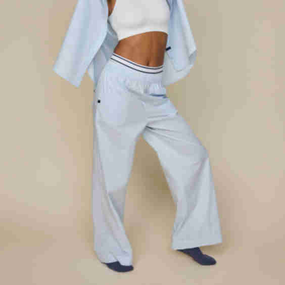 Classic Poplin Pajama Pants